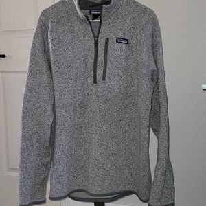 Like new Gray Patagonia quarter zip Better Sweater. Always open to offers.